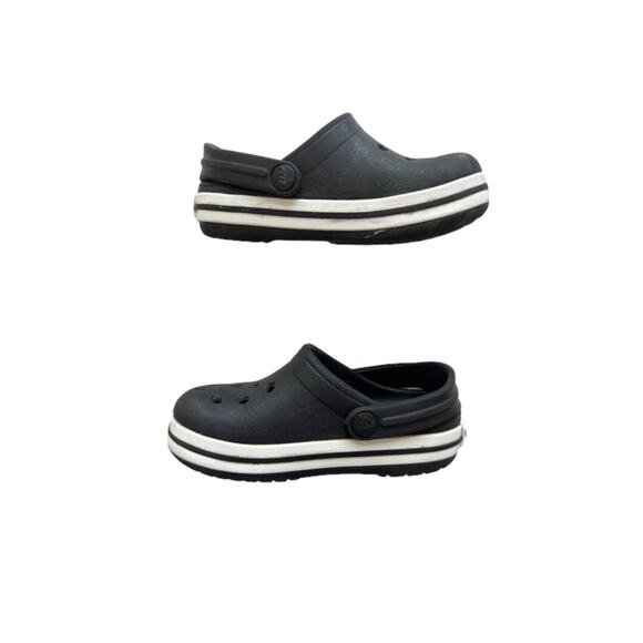 Crocs Black Crocband Clogs Size 7 - Picture 5 of 6